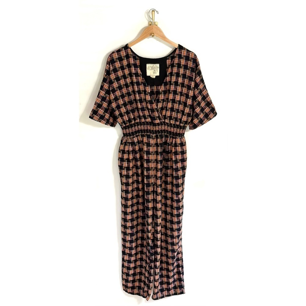 Ace & Jig Smocked Bianca Jumpsuit in Nova - Picture 2 of 6